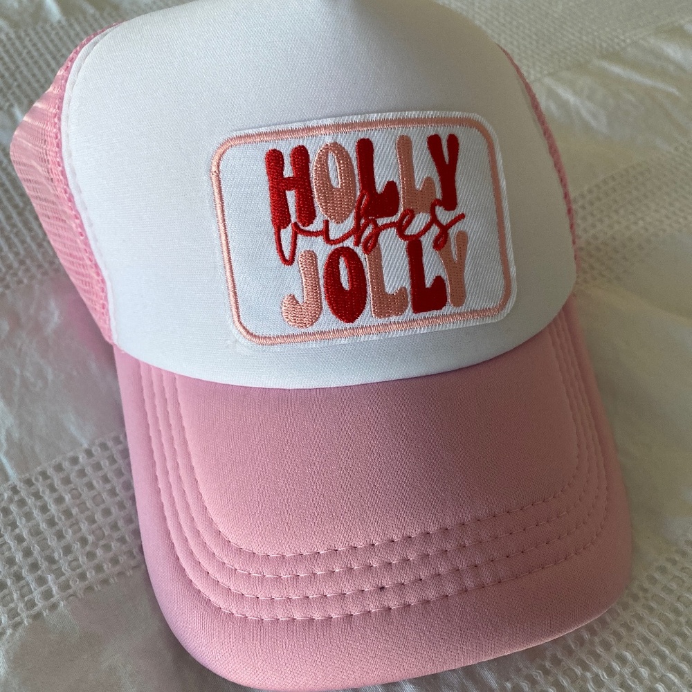 Holiday trucker hat